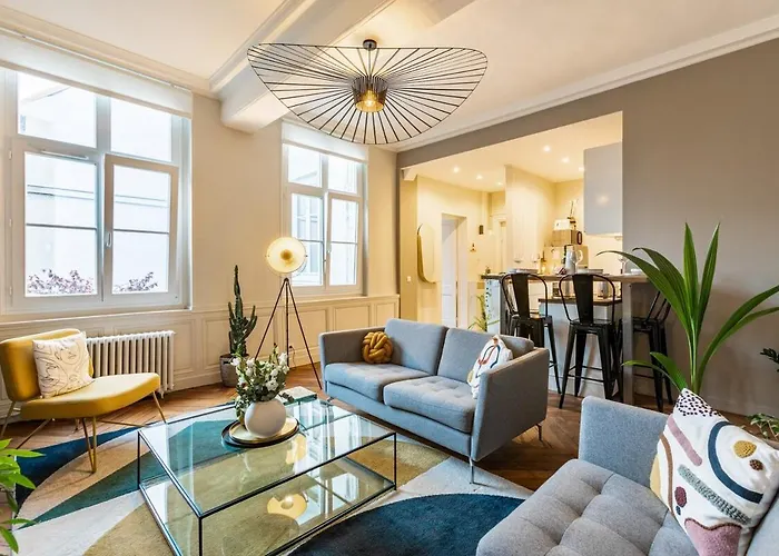 Beaux-arts • 2 2 Sdb • Parking Prive Apartament Rouen